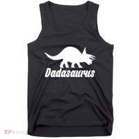 Dadasaurus Dinosaur Father's Day Tank Top thumb 0