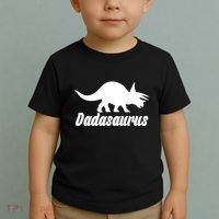 Dadasaurus Dinosaur Father's Day Toddler T-Shirt thumb 2