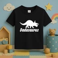 Dadasaurus Dinosaur Father's Day Toddler T-Shirt thumb 3