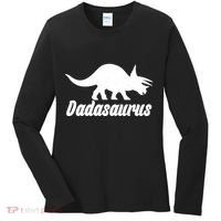 Dadasaurus Dinosaur Father's Day Women's Long Sleeve Shirt thumb 0
