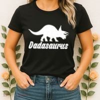 Dadasaurus Dinosaur Father's Day Women's T-Shirt thumb 2
