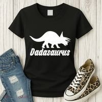Dadasaurus Dinosaur Father's Day Women's T-Shirt thumb 3