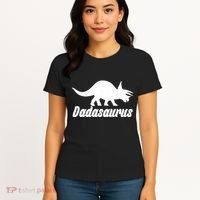 Dadasaurus Dinosaur Father's Day Women's T-Shirt thumb 4