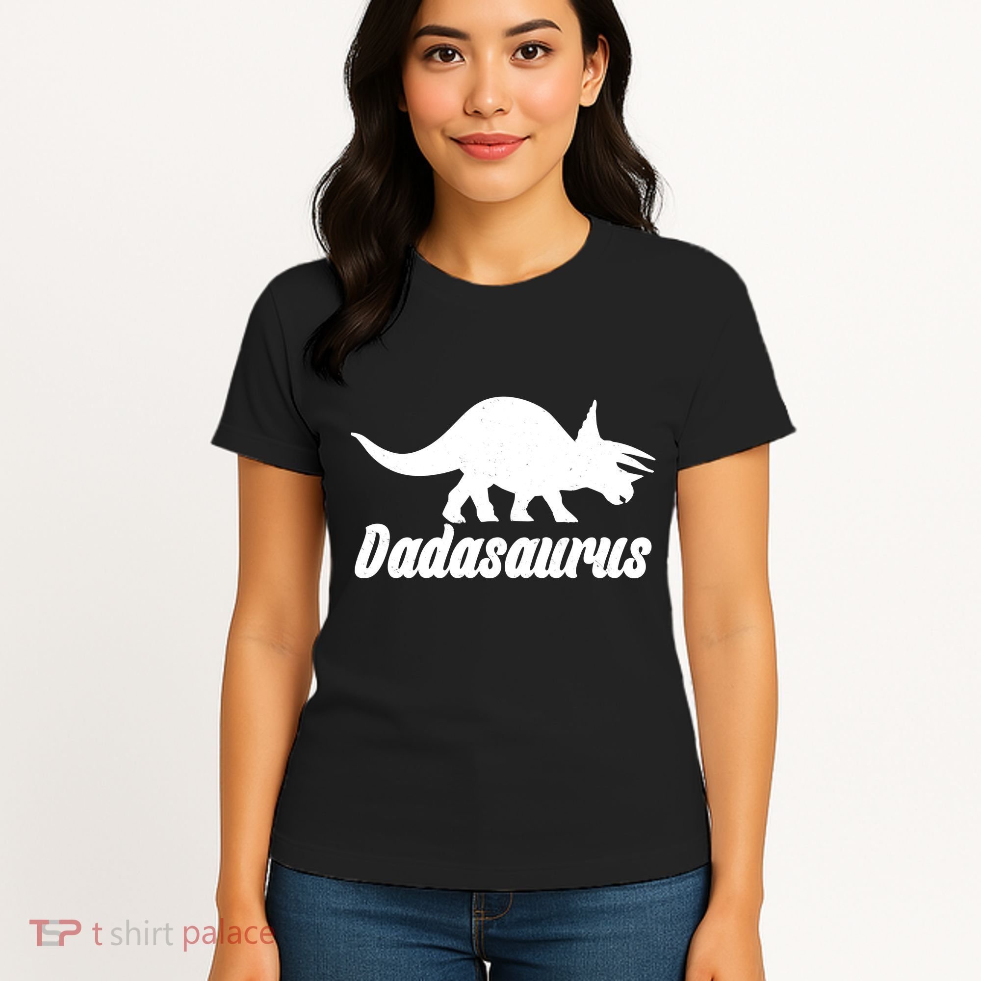 Dadasaurus Dinosaur Father's Day Women's T-Shirt