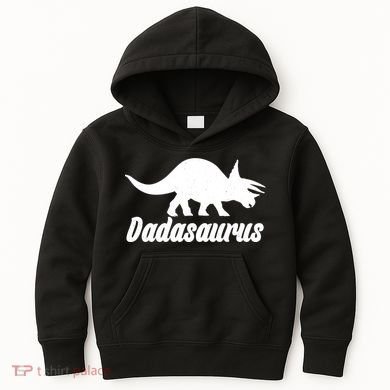 Dadasaurus Dinosaur Father's Day Kids Hoodie
