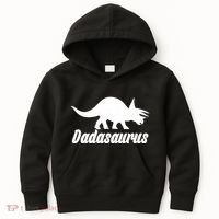 Dadasaurus Dinosaur Father's Day Kids Hoodie thumb 0