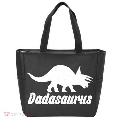 Dadasaurus Dinosaur Father's Day Tote Bag