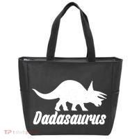 Dadasaurus Dinosaur Father's Day Tote Bag thumb 0