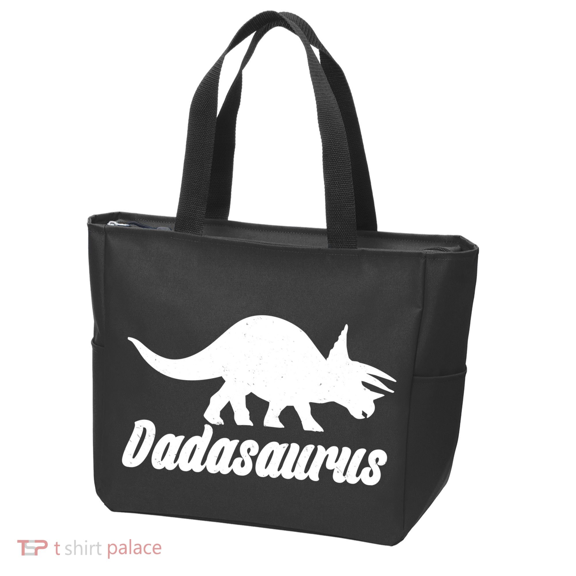 Dadasaurus Dinosaur Father's Day Tote Bag