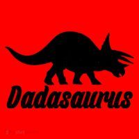 Dadasaurus Dinosaur Father's Day Santa Hat thumb 1