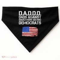 DADDD Dads Against Daughters Dating Democrats USA-Made Doggie Bandana thumb 0