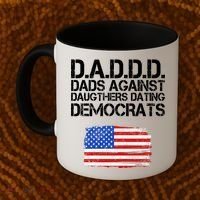 DADDD Dads Against Daughters Dating Democrats Coffee Mug thumb 2