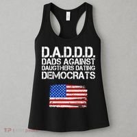 DADDD Dads Against Daughters Dating Democrats Women's Tank Top thumb 3