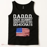 DADDD Dads Against Daughters Dating Democrats Tank Top thumb 2