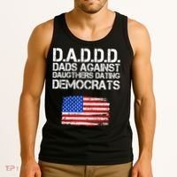 DADDD Dads Against Daughters Dating Democrats Tank Top thumb 3