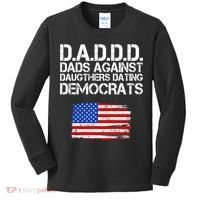 DADDD Dads Against Daughters Dating Democrats Kids Long Sleeve Shirt thumb 0