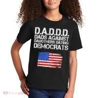 DADDD Dads Against Daughters Dating Democrats Kids T-Shirt thumb 2
