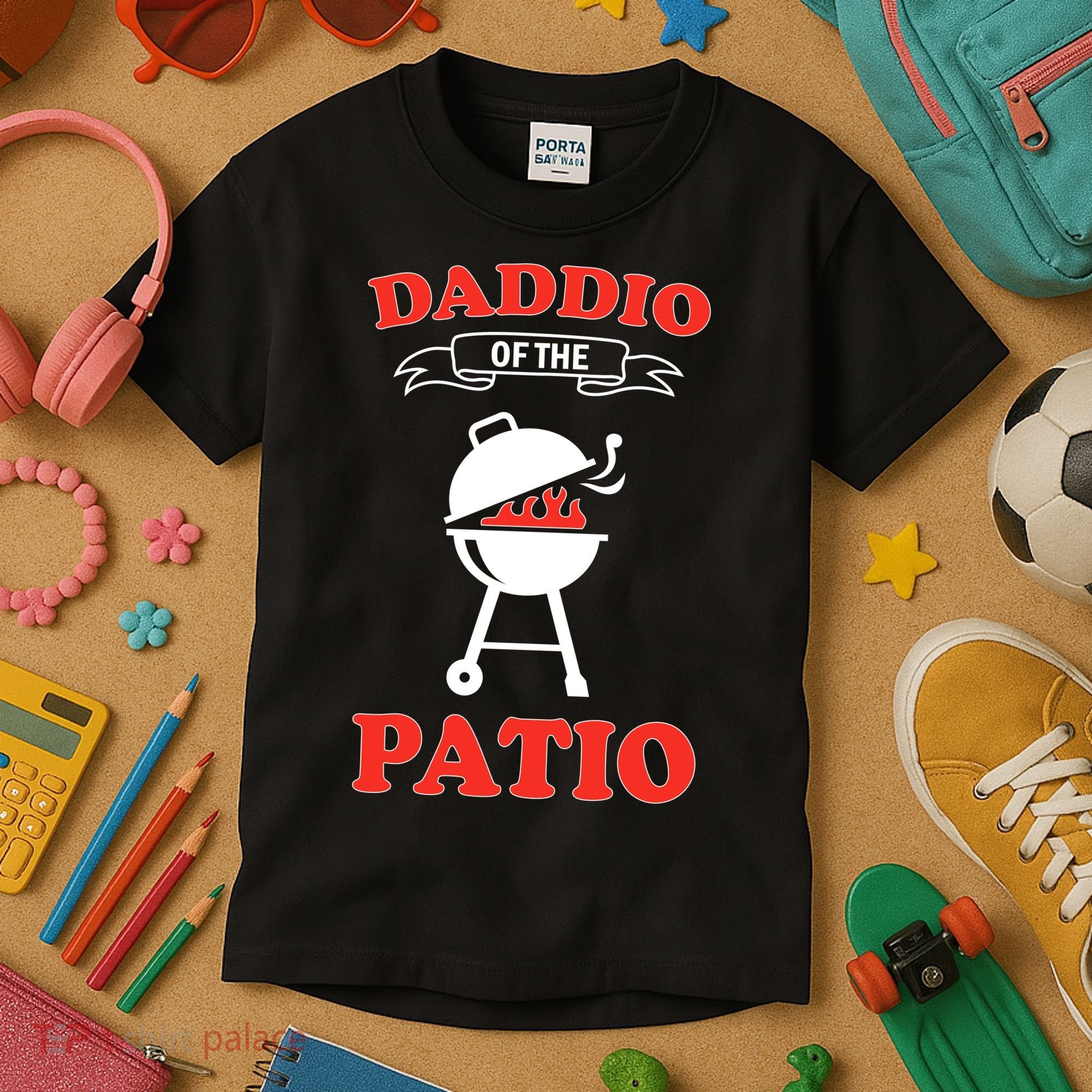 Daddio Of The Patio  Kids T-Shirt