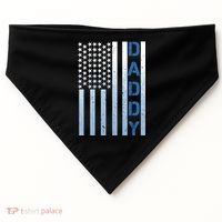 Daddy America Flag USA-Made Doggie Bandana thumb 0