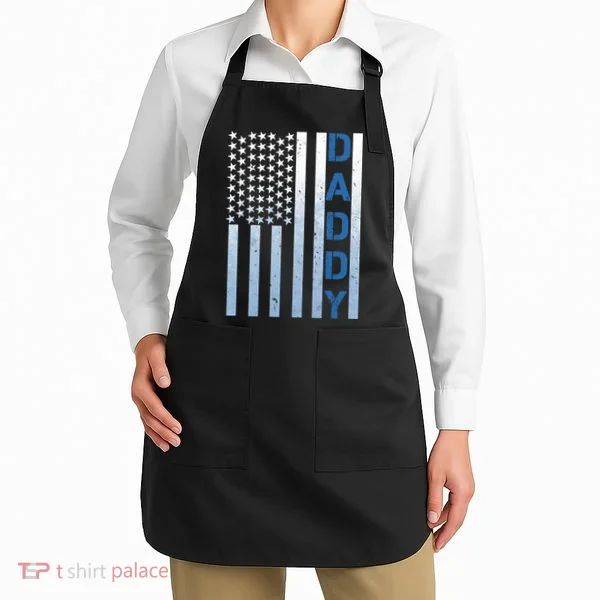Daddy America Flag Apron
