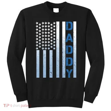 Daddy America Flag Sweatshirt