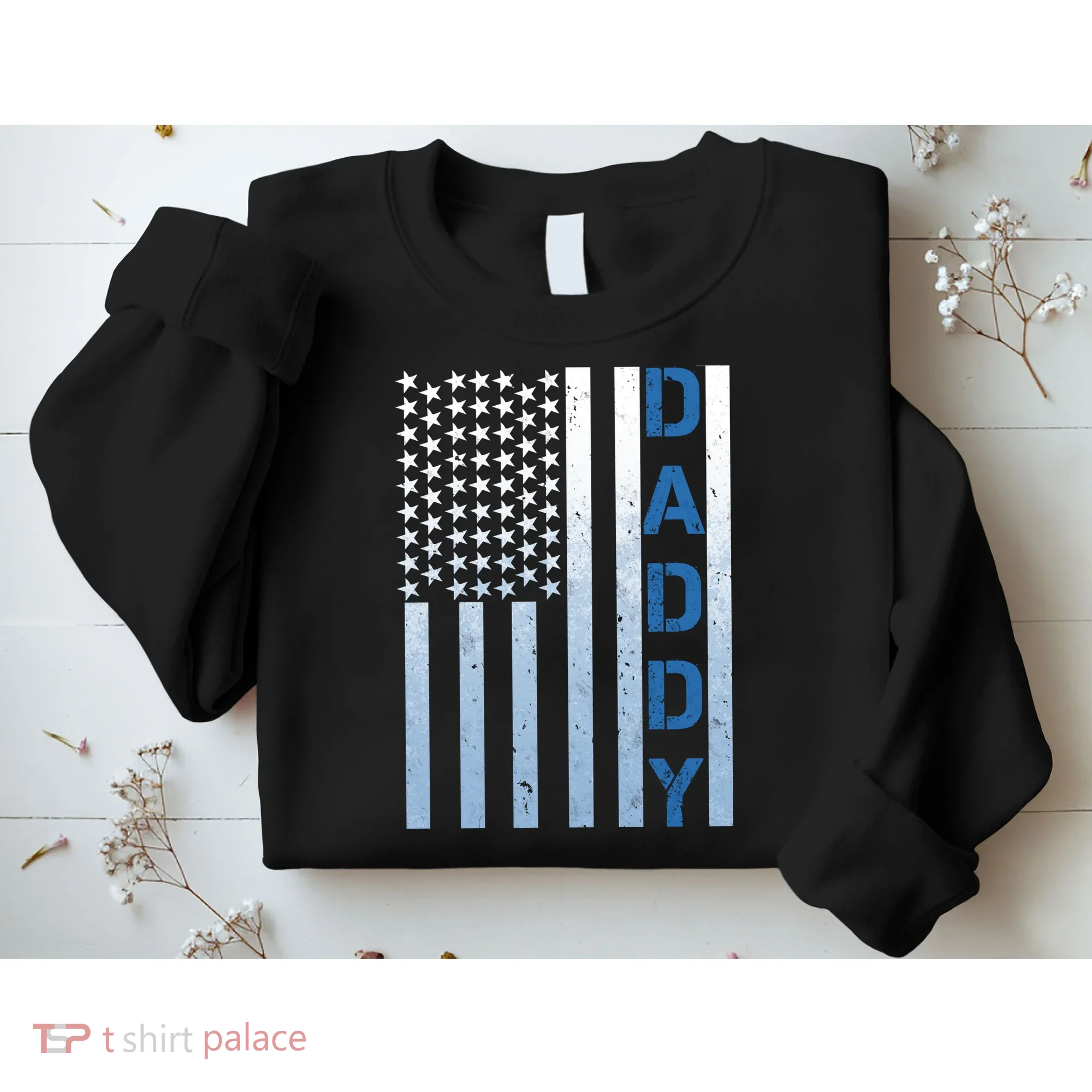 Daddy America Flag Sweatshirt