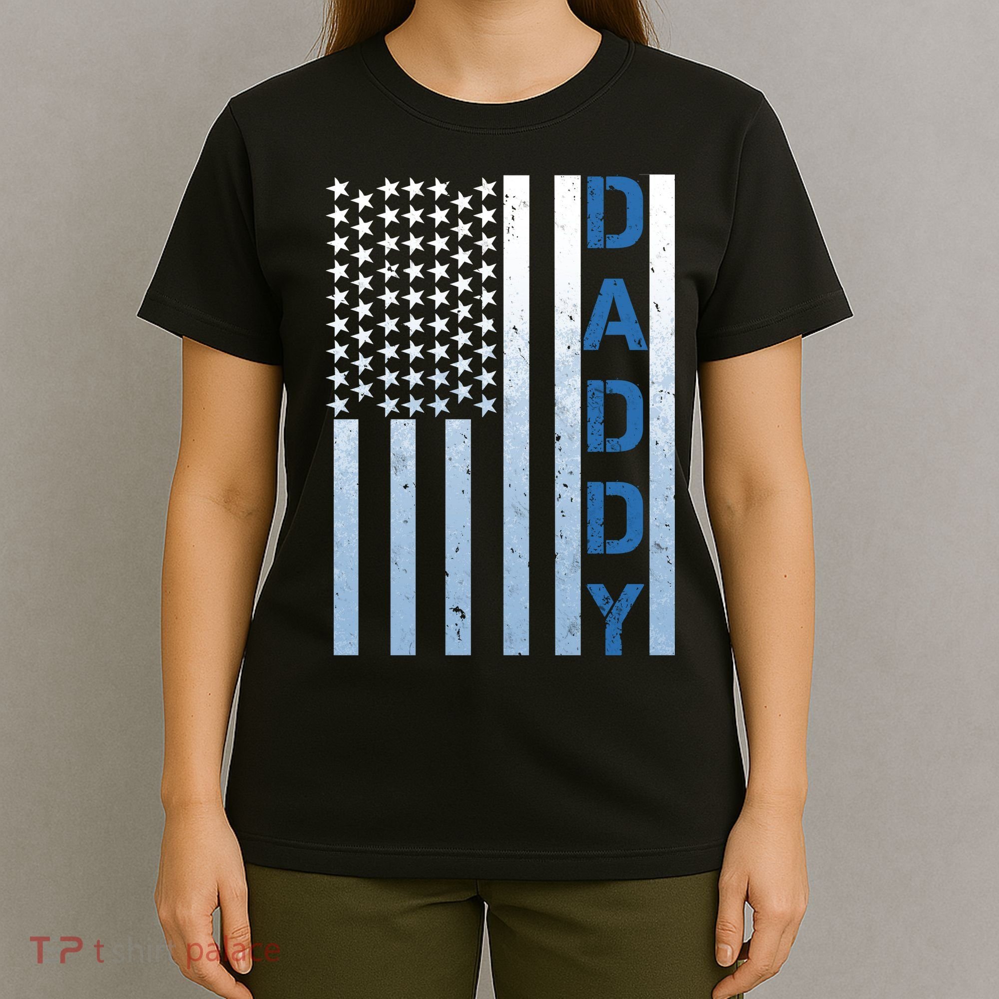 Daddy America Flag T-Shirt
