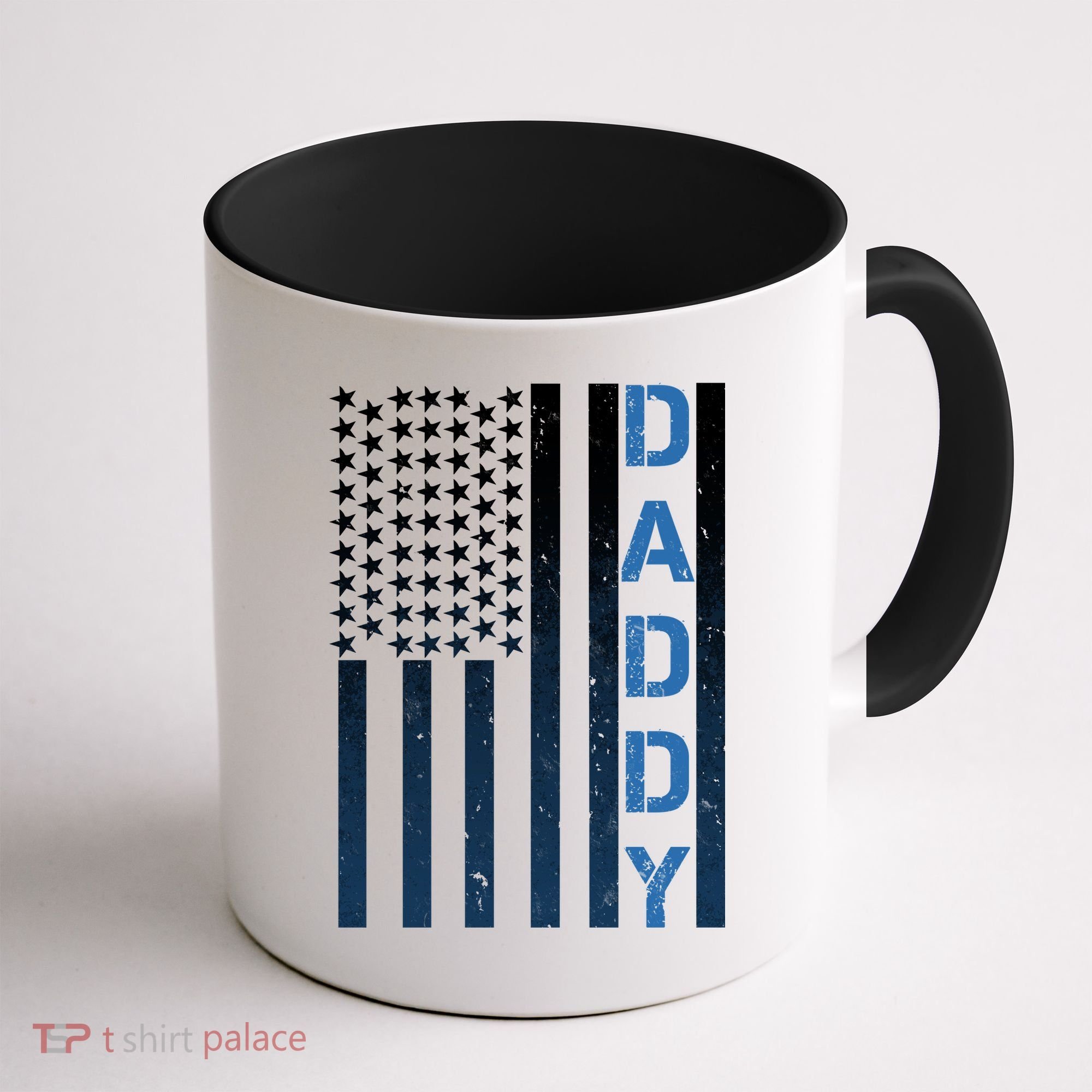 Daddy America Flag Coffee Mug