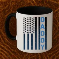 Daddy America Flag Coffee Mug thumb 2