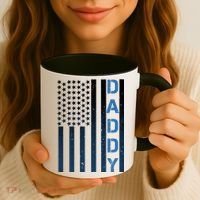 Daddy America Flag Coffee Mug thumb 3