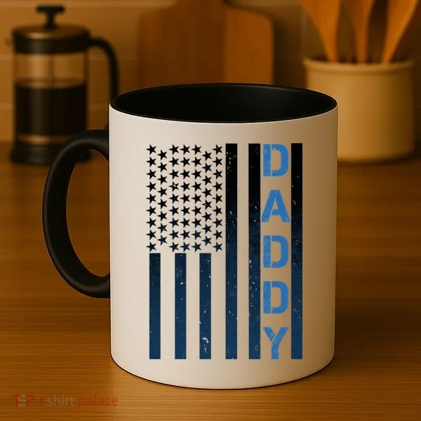 Daddy America Flag Coffee Mug