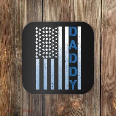 Daddy America Flag Coaster