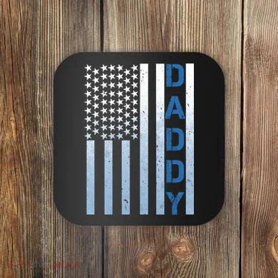Daddy America Flag Coaster