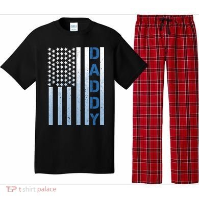 Daddy America Flag Pajama Set
