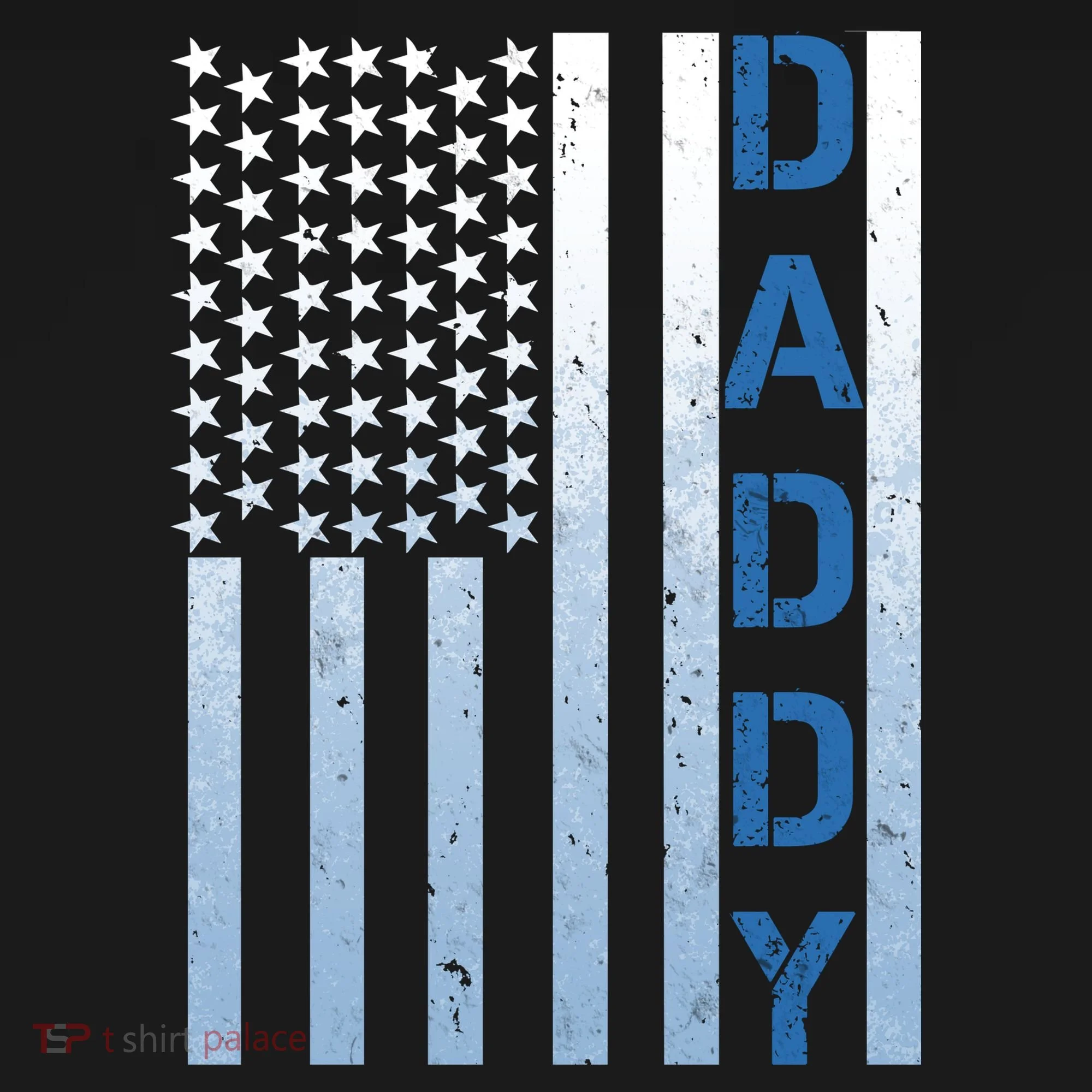 Daddy America Flag Pajama Set
