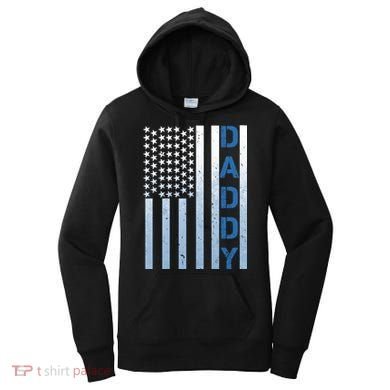 Daddy America Flag Women's Hoodie