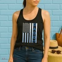 Daddy America Flag Women's Tank Top thumb 2