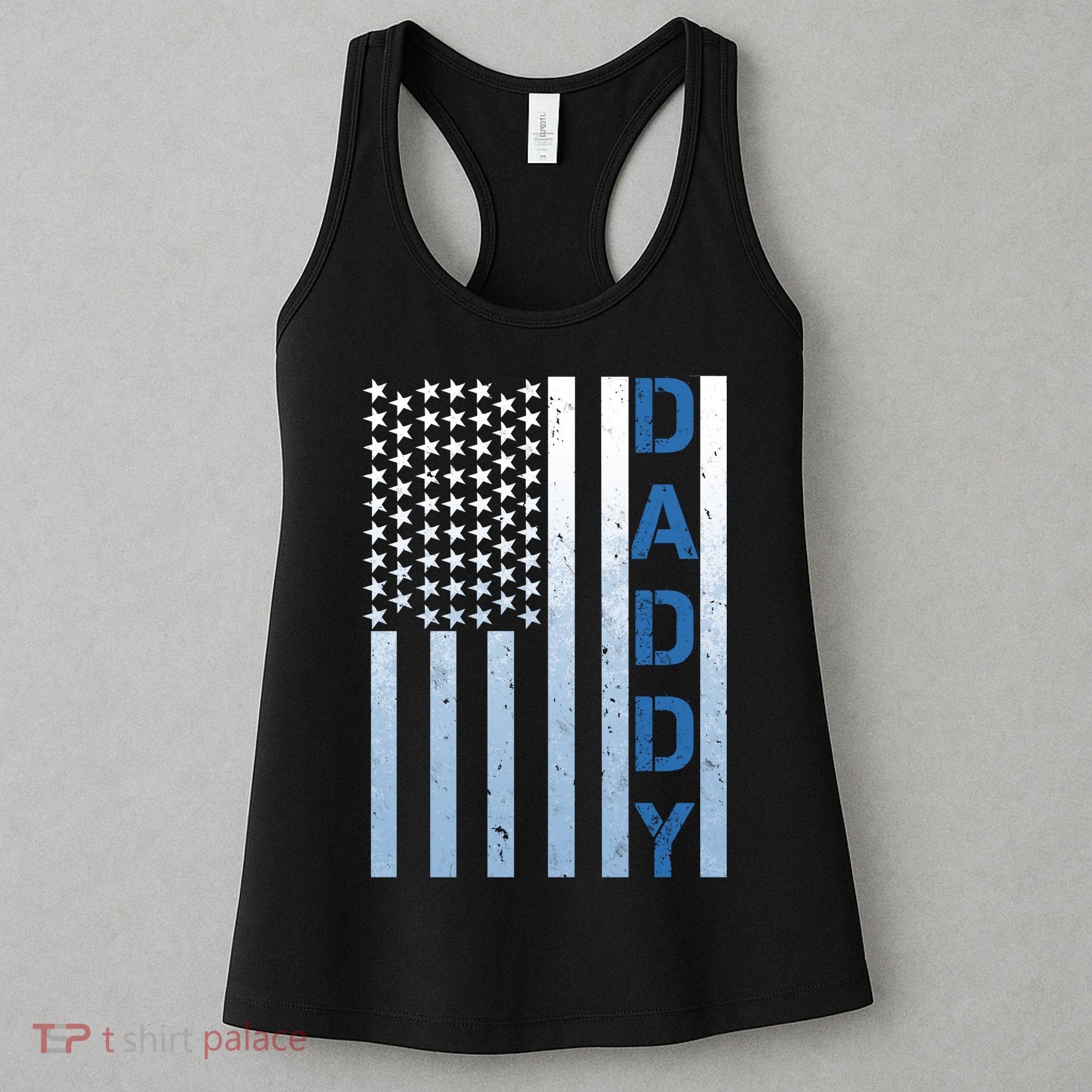Daddy America Flag Women's Tank Top