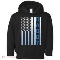 Daddy America Flag Toddler Hoodie thumb 0