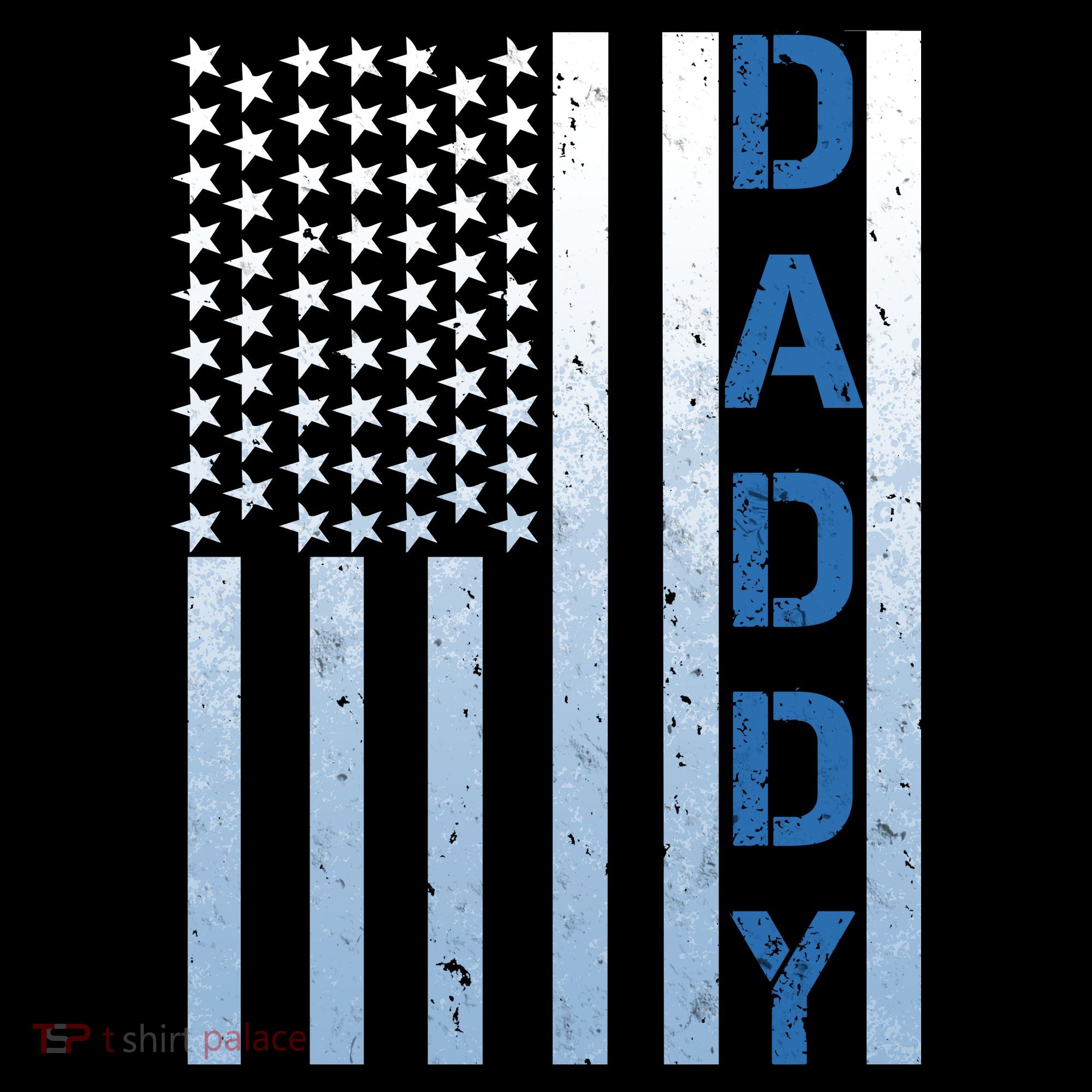 Daddy America Flag Toddler Hoodie