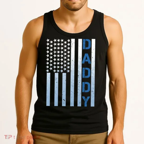 Daddy America Flag Tank Top