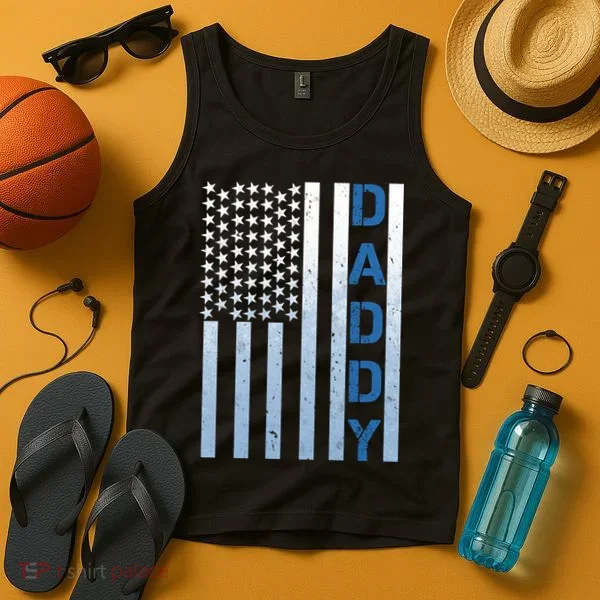 Daddy America Flag Tank Top