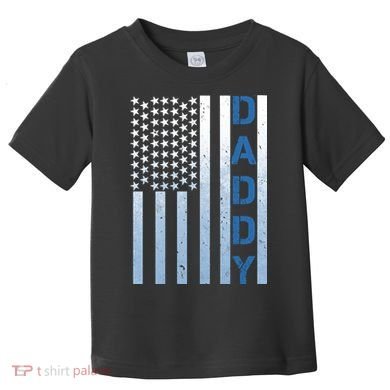 Daddy America Flag Toddler T-Shirt