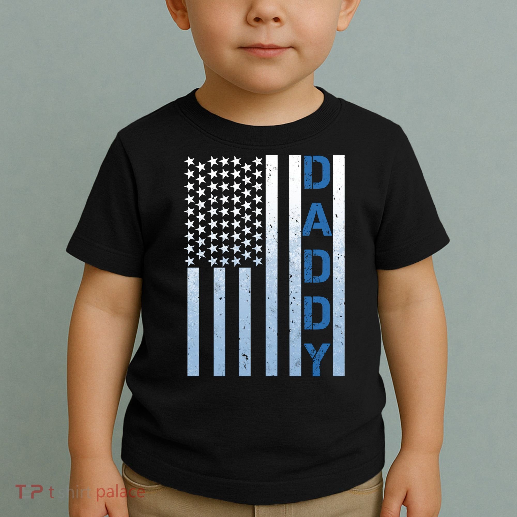 Daddy America Flag Toddler T-Shirt