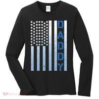 Daddy America Flag Women's Long Sleeve Shirt thumb 0