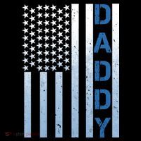 Daddy America Flag Women's Long Sleeve Shirt thumb 2