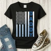 Daddy America Flag Women's T-Shirt thumb 3