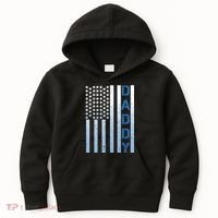 Daddy America Flag Kids Hoodie thumb 0