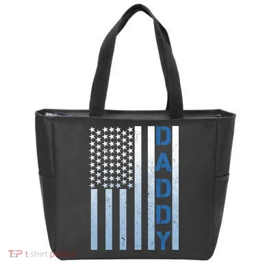 Daddy America Flag Tote Bag