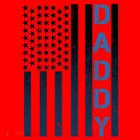 Daddy America Flag Santa Hat thumb 1